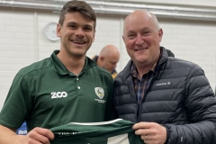 Chicky Sykiotis with Tony Dart from The Burwood Inn