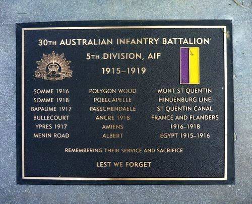 30th Battalion

